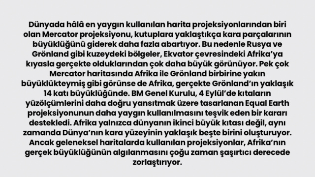 Afrika ne kadar büyük?