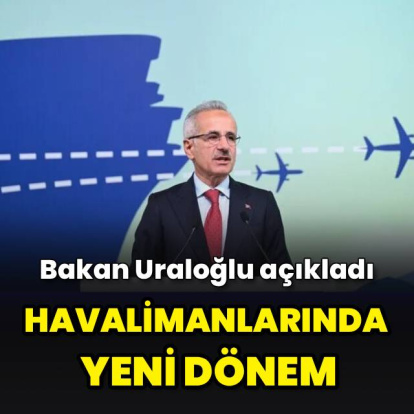 Havalimanlarında yeni dönem