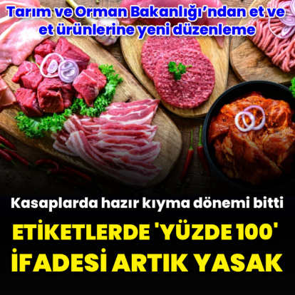 Et ürünlerinde yeni dönem