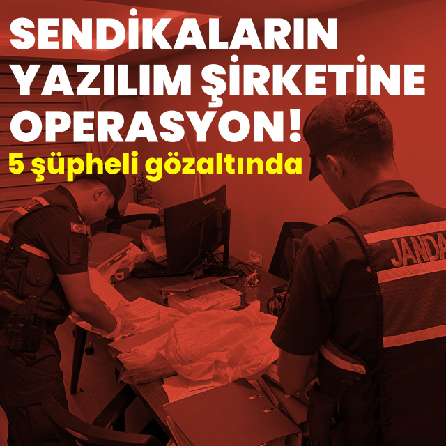 MİT'ten yazılım şirketine operasyon! 5 gözaltı