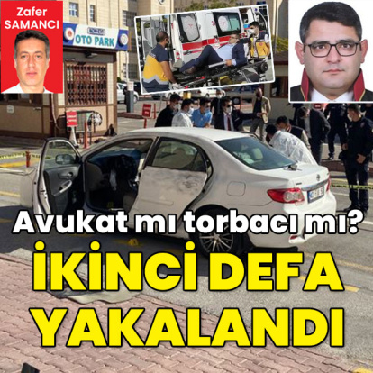 Avukat mı torbacı mı? İkinci defa yakalandı!