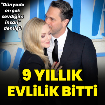 Dokuz yıllık evlilik bitti