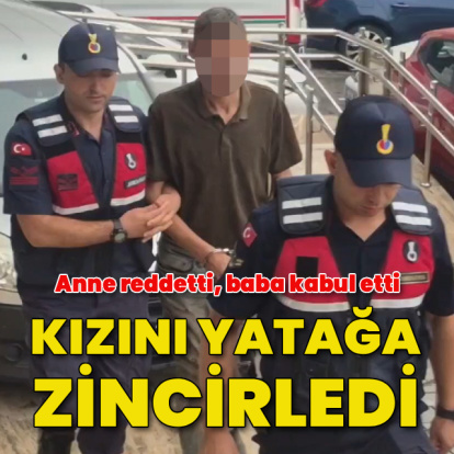 17 yaşındaki kızlarını yatağa zincirlediler