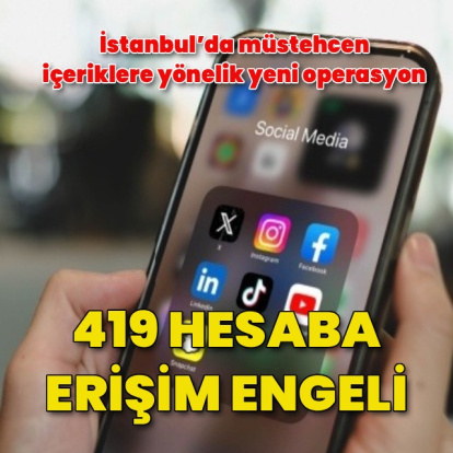 494 sosyal medya hesabına erişim engeli