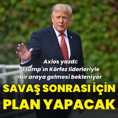 Trump İran savaşının sonrasını görüşecek