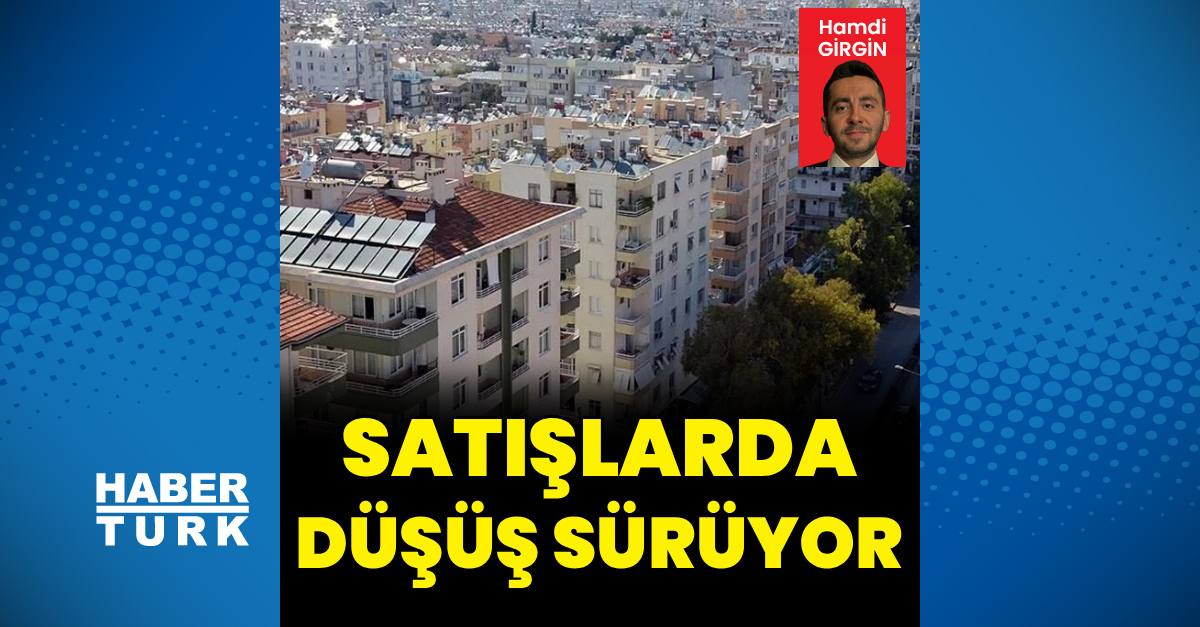 Konut satışlarında gerileme
