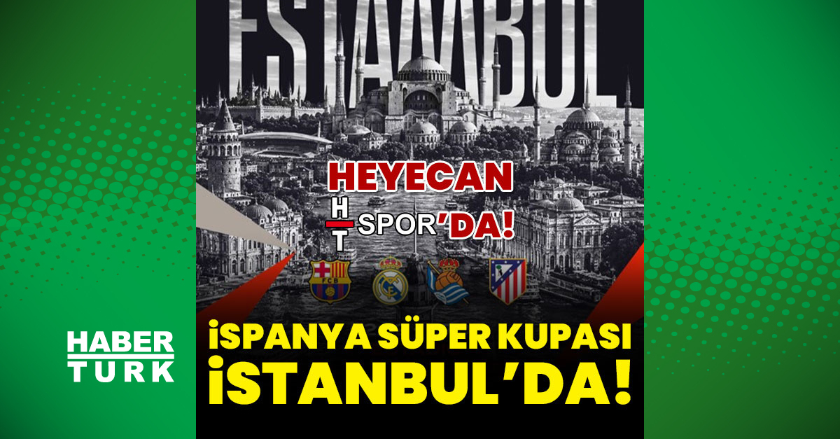 İspanya Süper Kupası için tanıtım toplantısı!