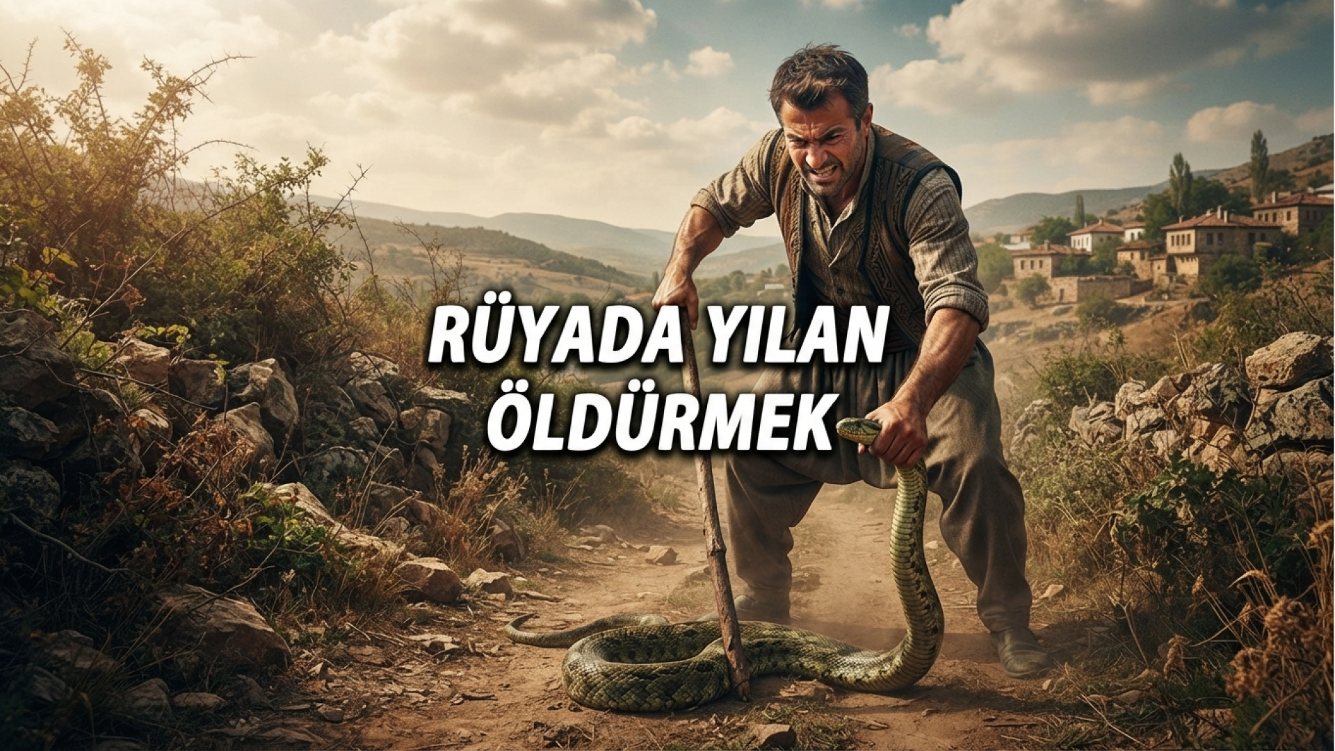 Rüyada yılan öldürmek ne anlama gelir?