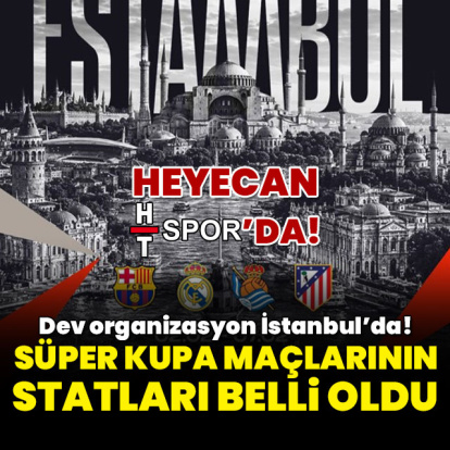İspanya Süper Kupası için tanıtım toplantısı!