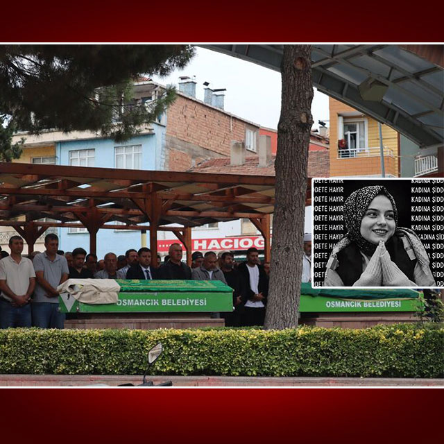 Markette katledilen Yasemin'e veda...