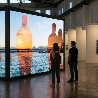 Balkan Karışman'ın dijital enstalasyonu ilk kez Contemporary Istanbul'da