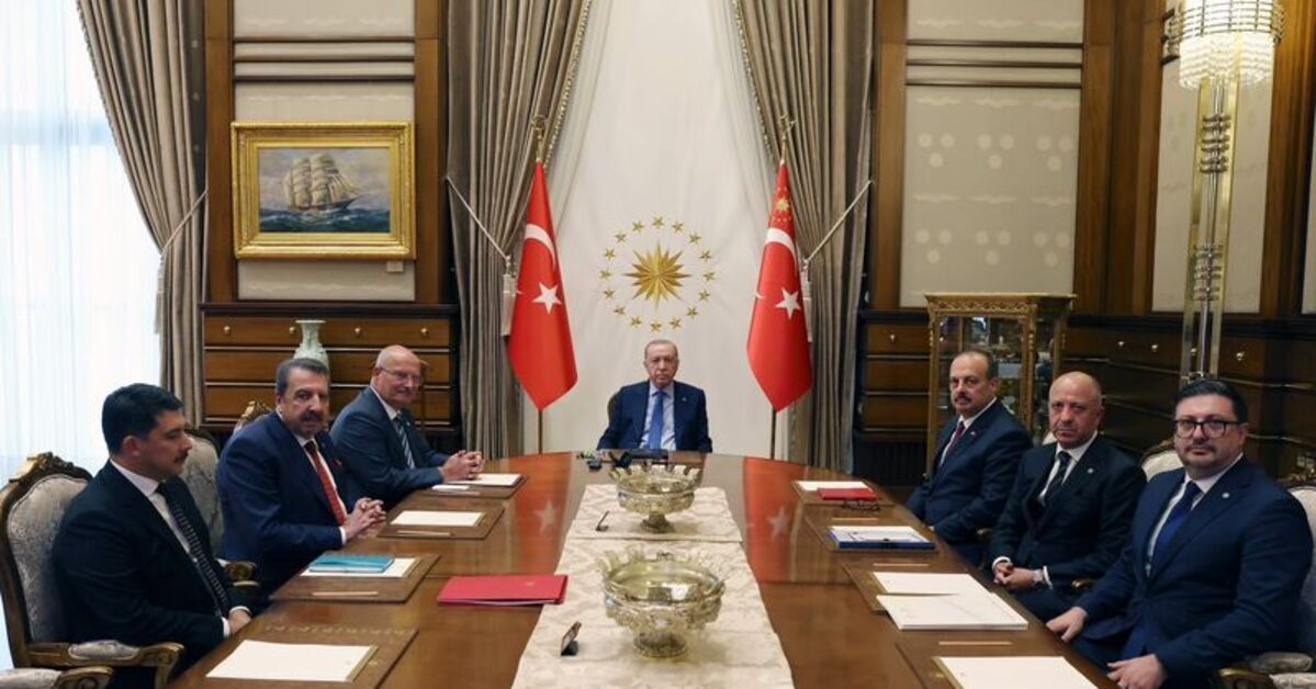 Cumhurbaşkanı Erdoğan, Vali Canbolat'ı kabul etti