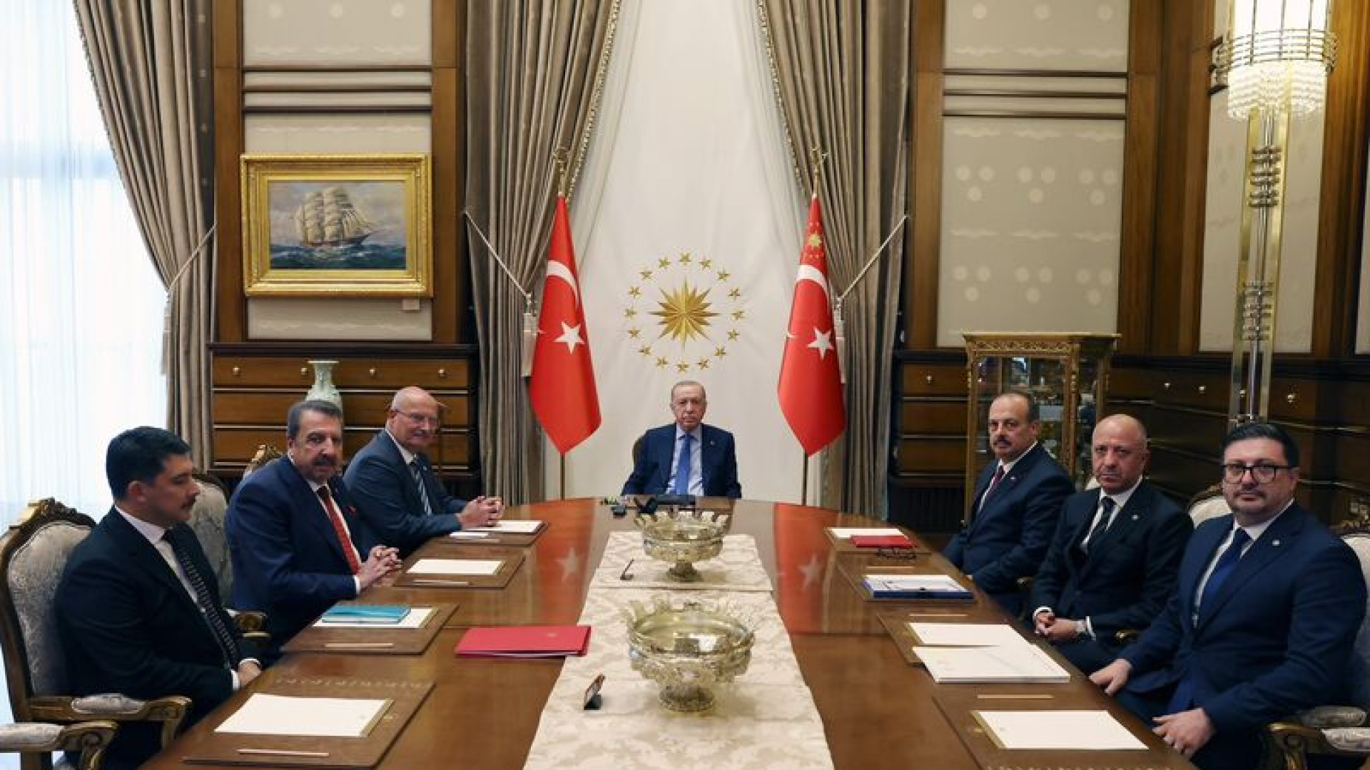 Başkan Erdoğan, Vali Canbolat'ı kabul etti
