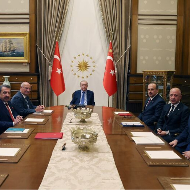 Cumhurbaşkanı Erdoğan, Vali Canbolat'ı kabul etti