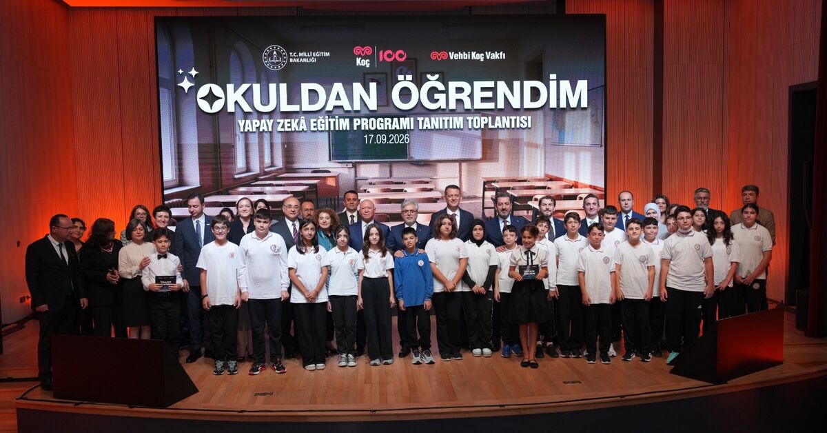 Ortaokul öğrencileri için 'Yapay Zeka Eğitim Programı' hayata geçirildi