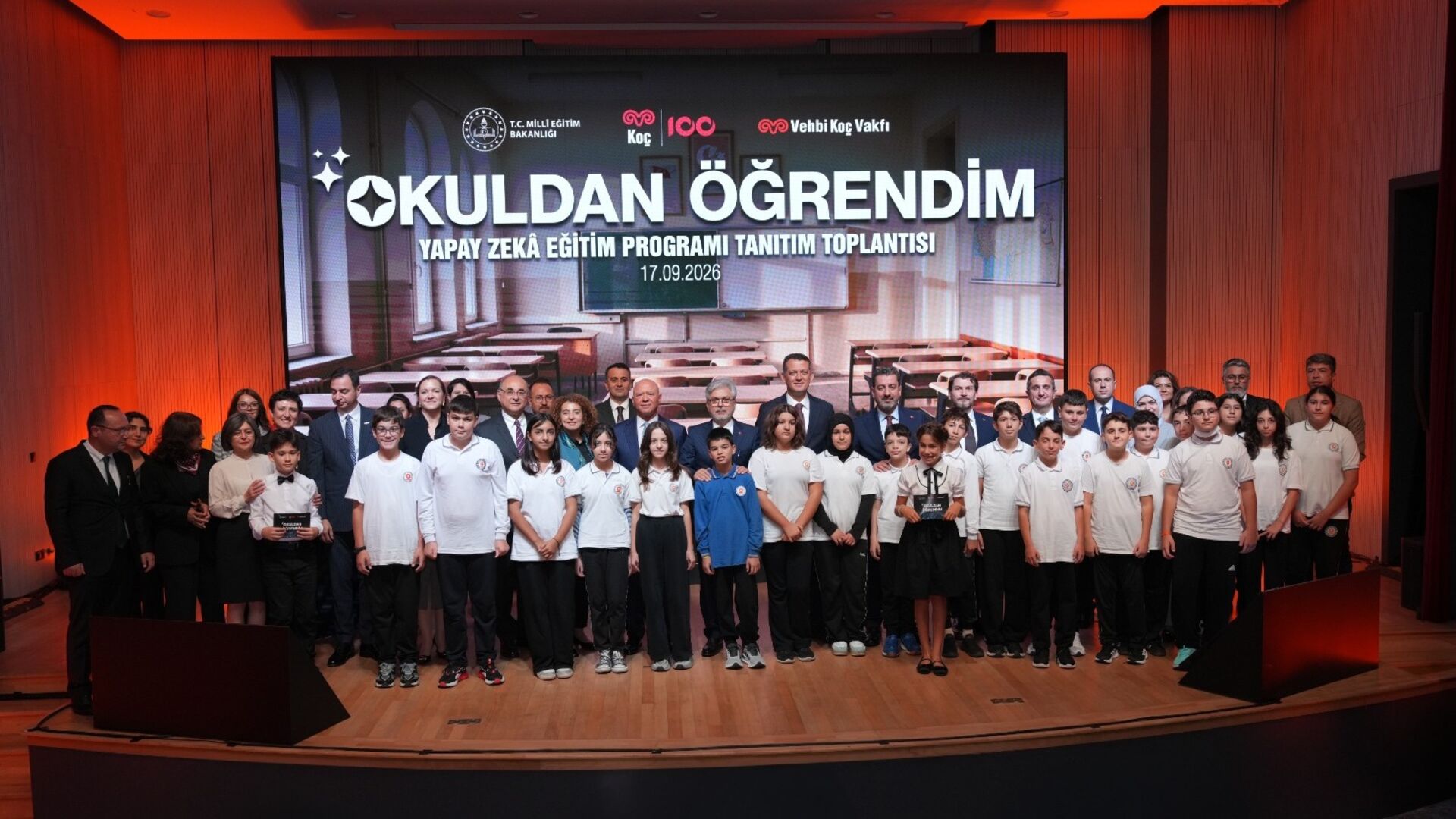 Ortaokul öğrencileri için yapay zekâ eğitim programı hayata geçirildi