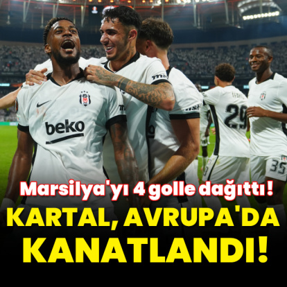 Kartal, Avrupa'da kanatlandı!