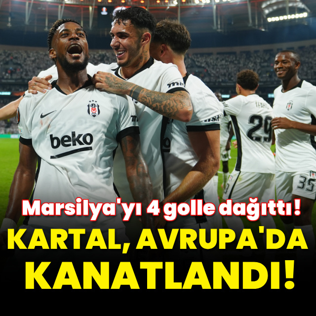 Kartal, Avrupa'da kanatlandı!