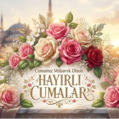 Resimli Cuma mesajlarını sevdiklerinizle paylaşın