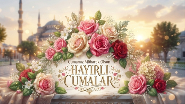 Resimli Cuma mesajlarını sevdiklerinizle paylaşın