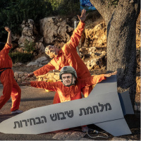 Netanyahu hükümetine karşı gösteri