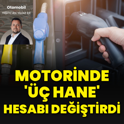 Motorinde 'üç hane' hesabı değiştirdi
