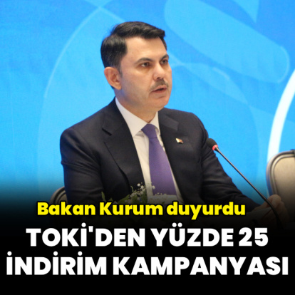 TOKİ'den yüzde 25 indirim kampanyası