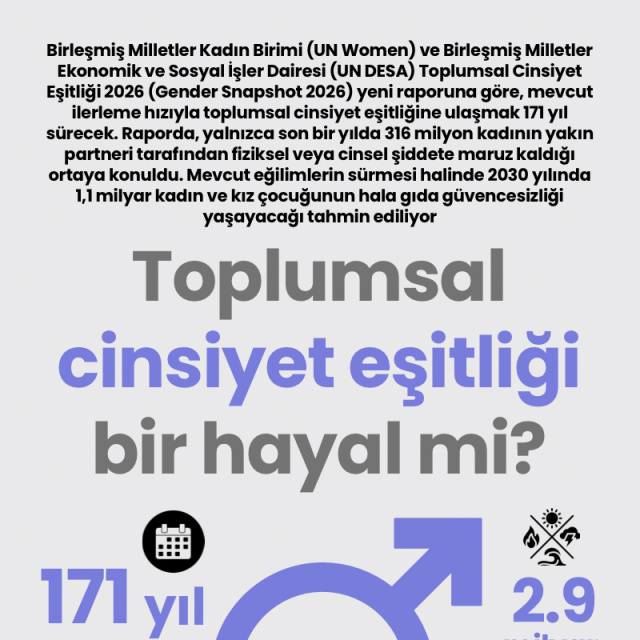 Toplumsal cinsiyet eşitliği bir hayal mi?