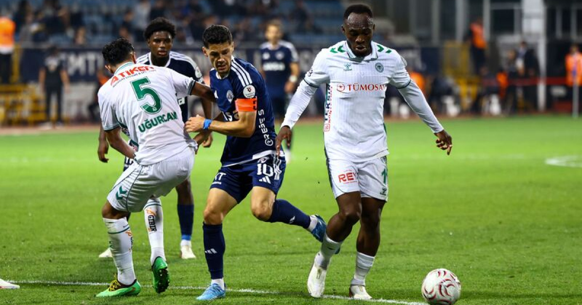Kasımpaşa ile Konyaspor yenişemedi!