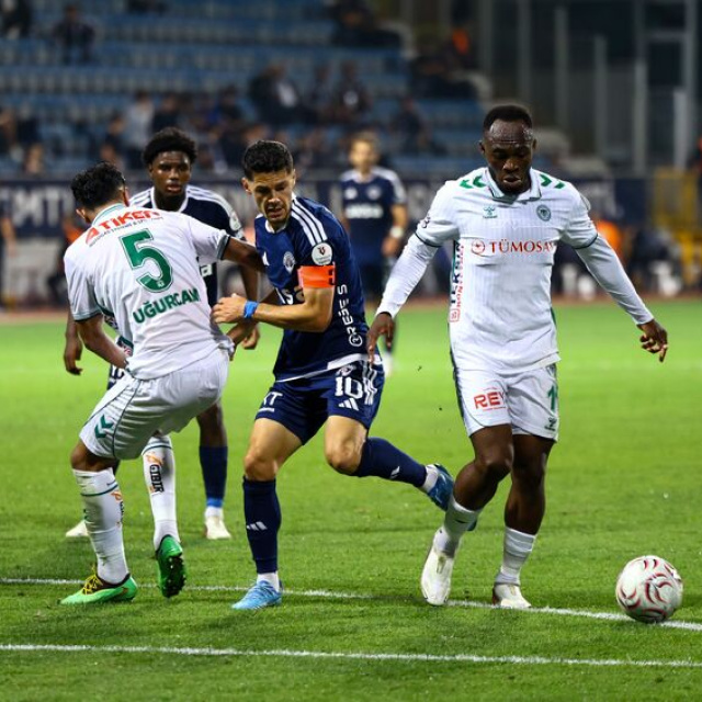 Kasımpaşa ile Konyaspor yenişemedi!