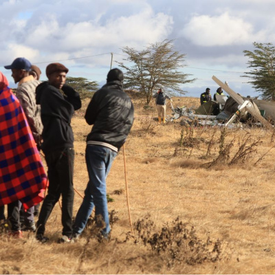 Kenya’da eğitim uçağı düştü: 2 ölü