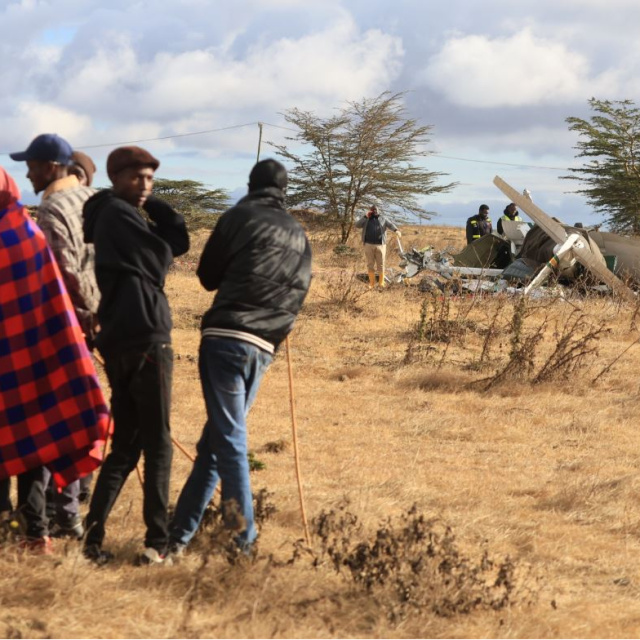 Kenya’da eğitim uçağı düştü: 2 ölü