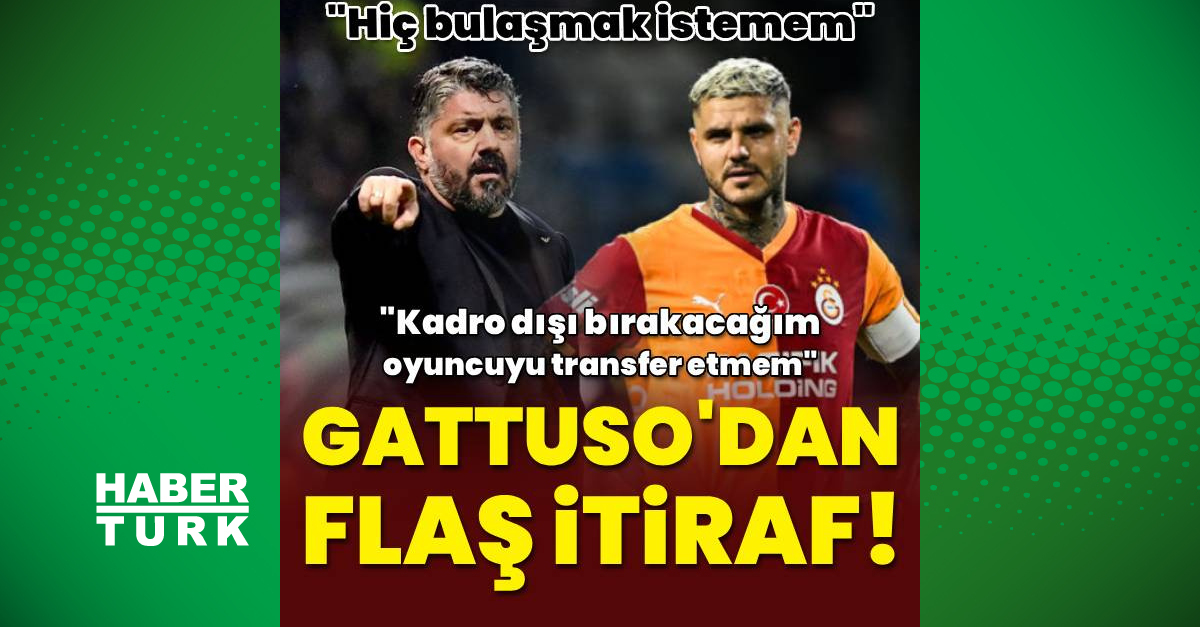 Gattuso'dan olay Icardi itirafı!