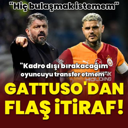 Gattuso'dan olay Icardi itirafı!