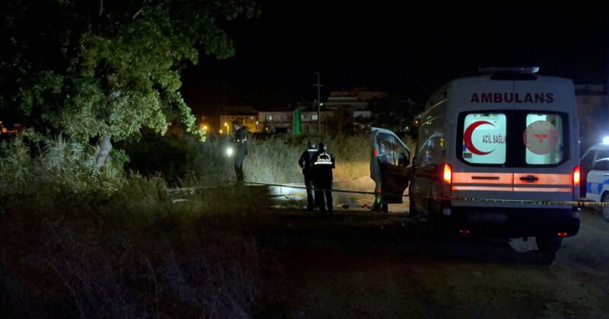 Boş arazide şüpheli ölüm: 2 gözaltı