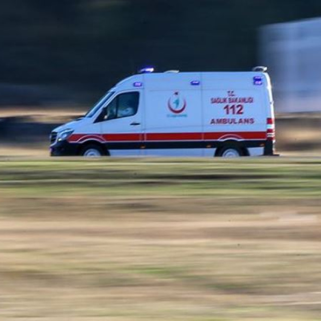 Kayalıklara çarpan panelvanın sürücüsü öldü