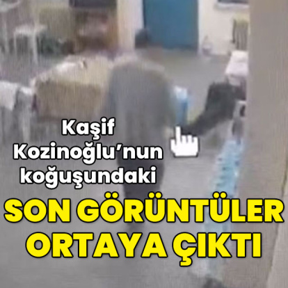 Kozinoğlu’nun koğuş arkadaşlarının görüntüleri