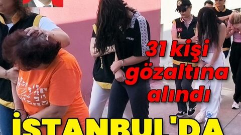 İstanbul’da fuhuş operasyonu