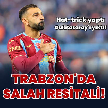 Trabzonspor'da Salah resitali!