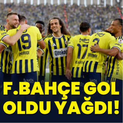 Fenerbahçe Kadıköy'de gol oldu yağdı!