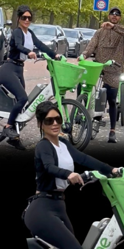 Aşıklar bisiklet turunda