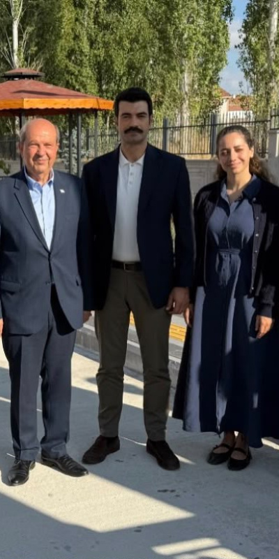 'Sevdan Bir Ateş'e sürpriz ziyaret