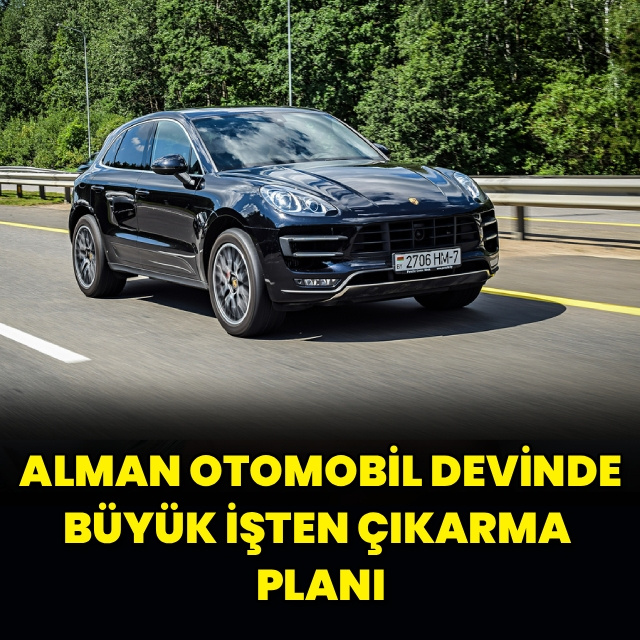 Alman otomobil devinde büyük işten çıkarma