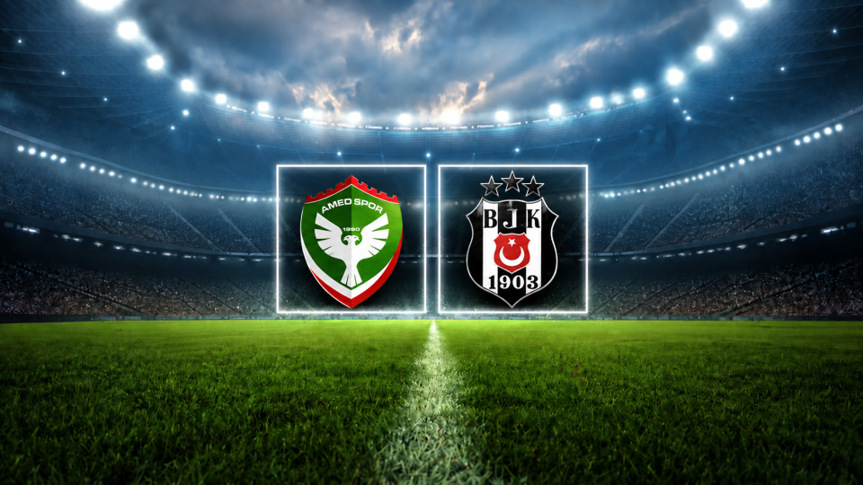 Amedspor BJK maçı saat kaçta?