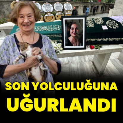 Son yolculuğuna uğurlandı