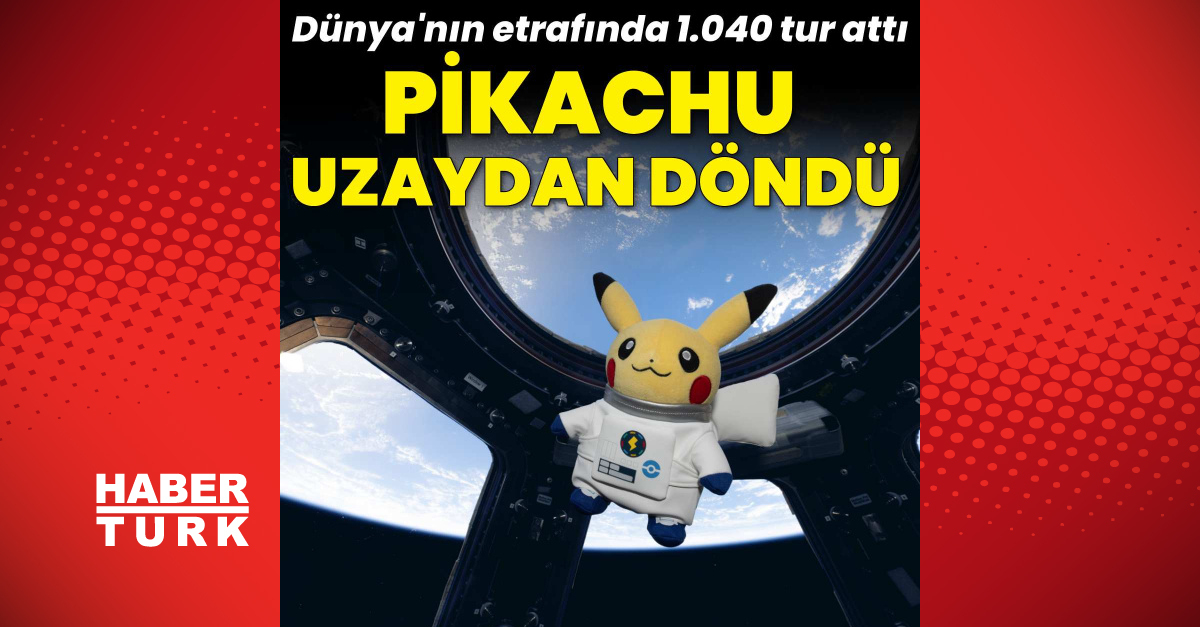 Pikachu Dünya'ya geri döndü
