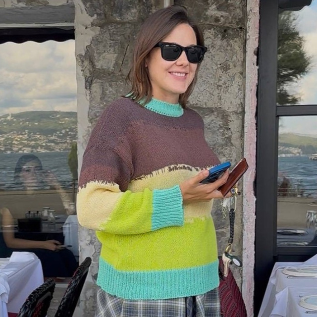 Karnı belirginleşti