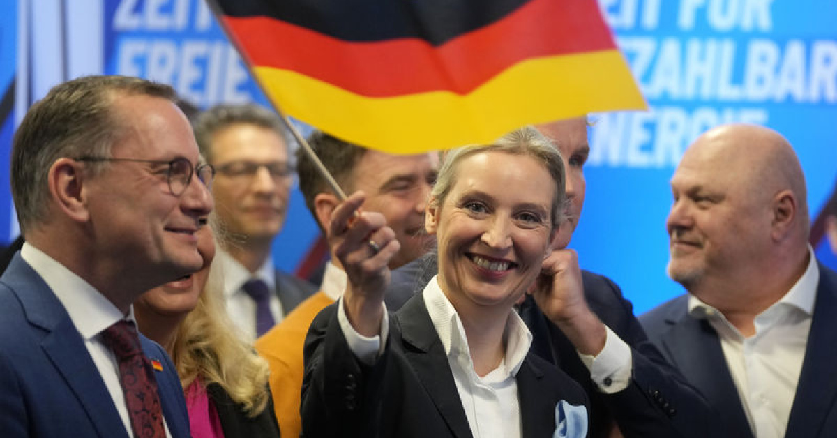 Almanya'da bir eyaletteki seçimi daha AfD kazandı
