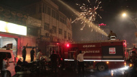 Cizre’de Amedspor galibiyeti kutlamalarında yangın: 1 itfaiye eri yaralandı | Son dakika haberleri