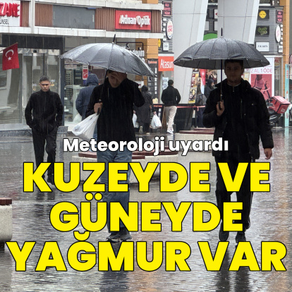 Karadeniz ve Akdeniz için sağanak yağmur uyarısı!